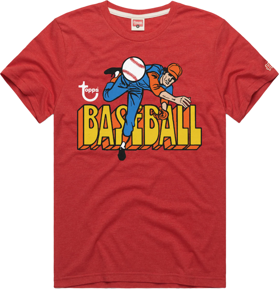 Topps Baseball Pro League Red Tee