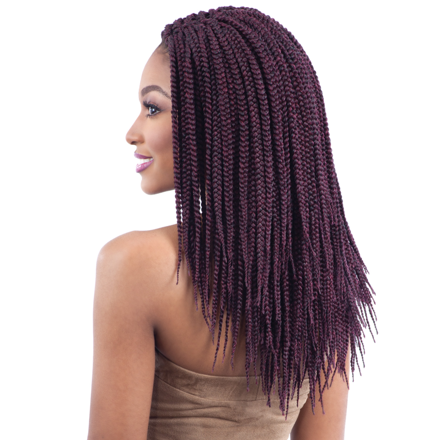 Freetress Synthetic Hair Crochet Braids Medium Box Braids 14