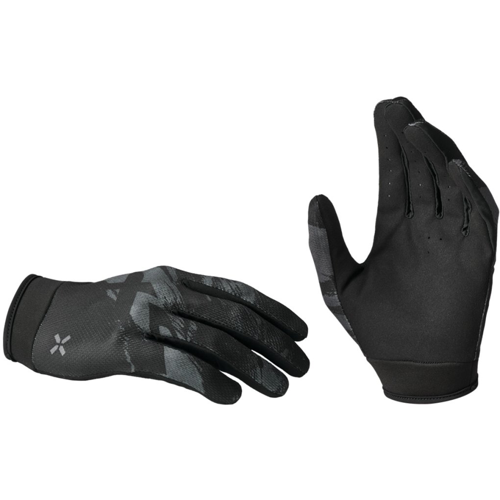 iXS Flow 1.0 MTB Gloves - black-anthracite