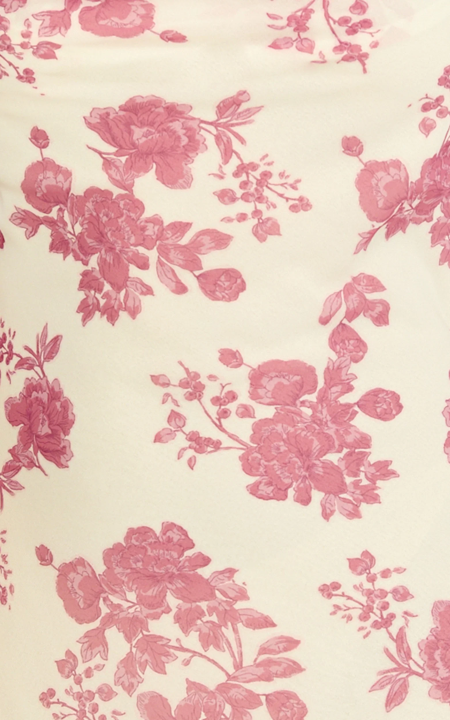 Lila Mini Dress - Cowl Neck Asymmetric Frill Skirt Dress in Toile De Joie Print