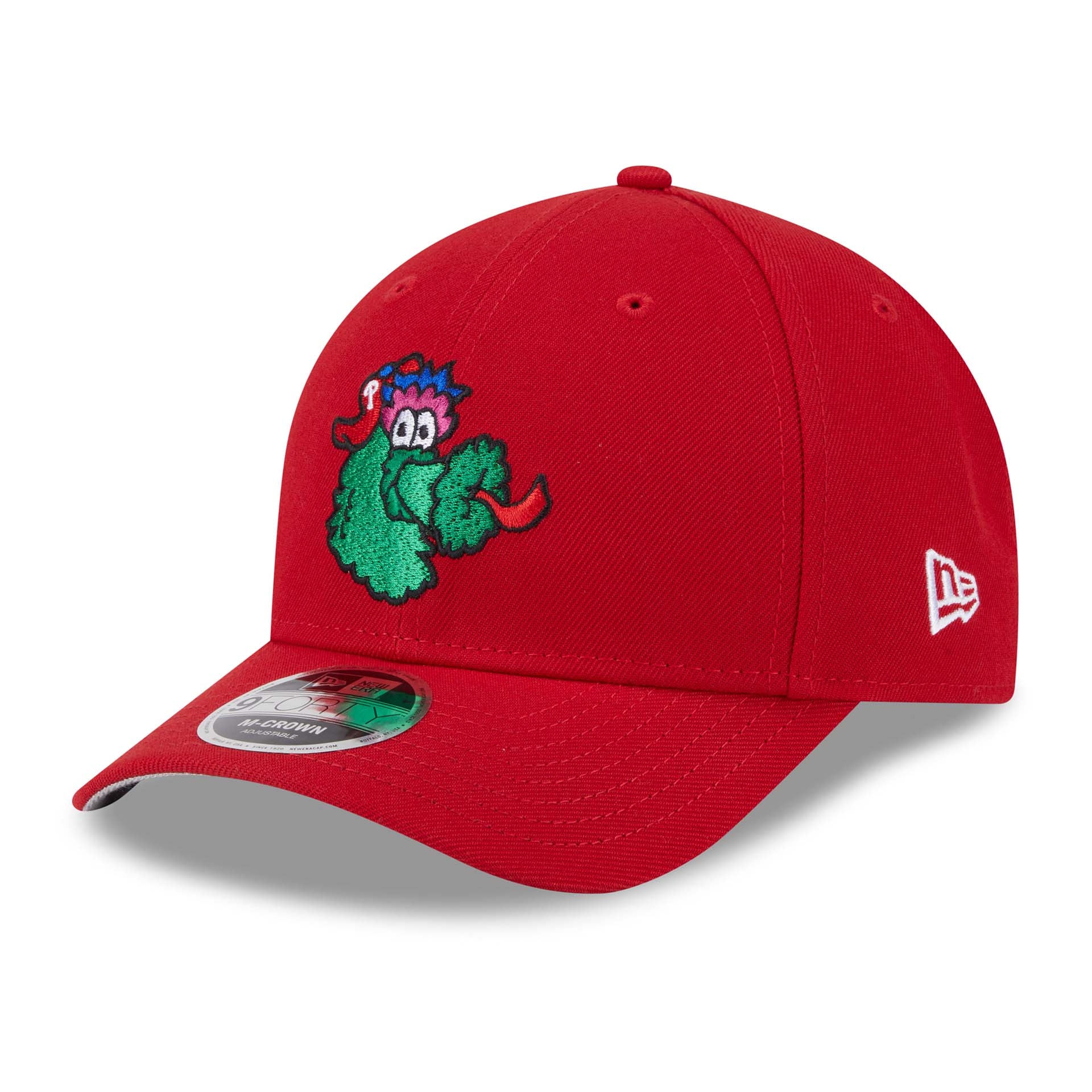 Philadelphia Phillies Team Mascot 9FORTY M-Crown Snapback MLB Cap Red