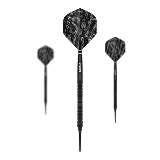 Red Dragon Peter Wright Snakebite Black Mamba Soft Darts - 20g