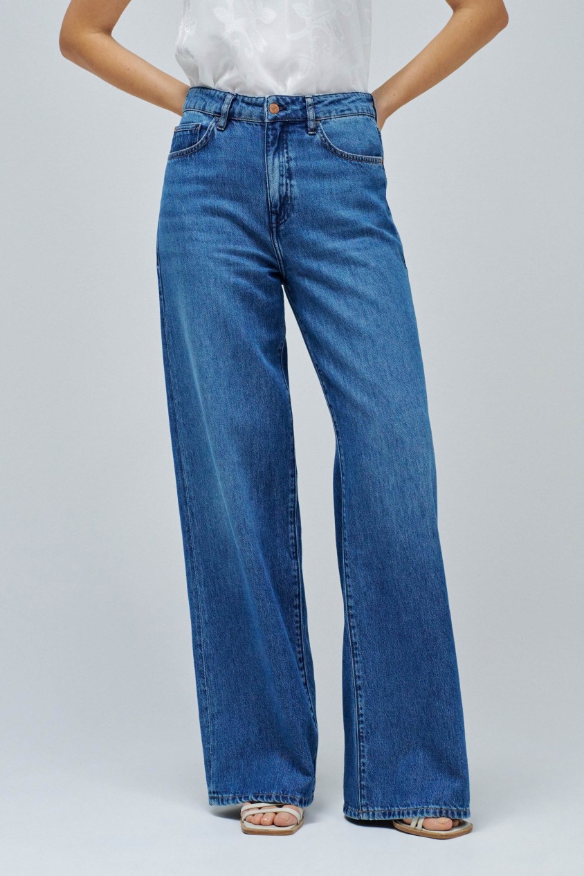 WIDE LEG JEANS