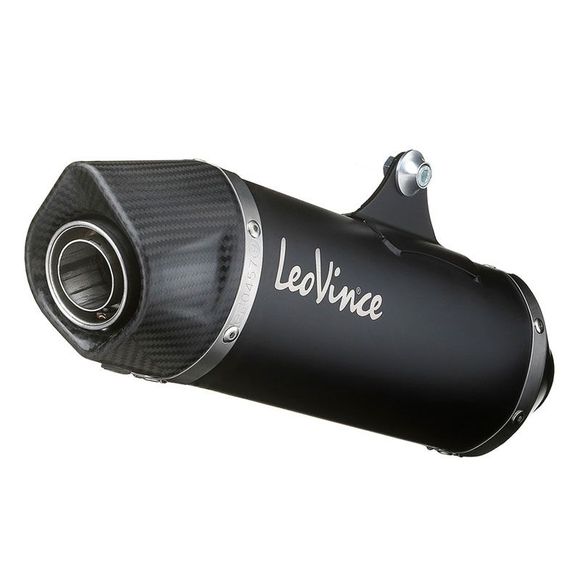 Leo Vince Nero stainless steel silencer - BlackRef: LV1130 / 14055