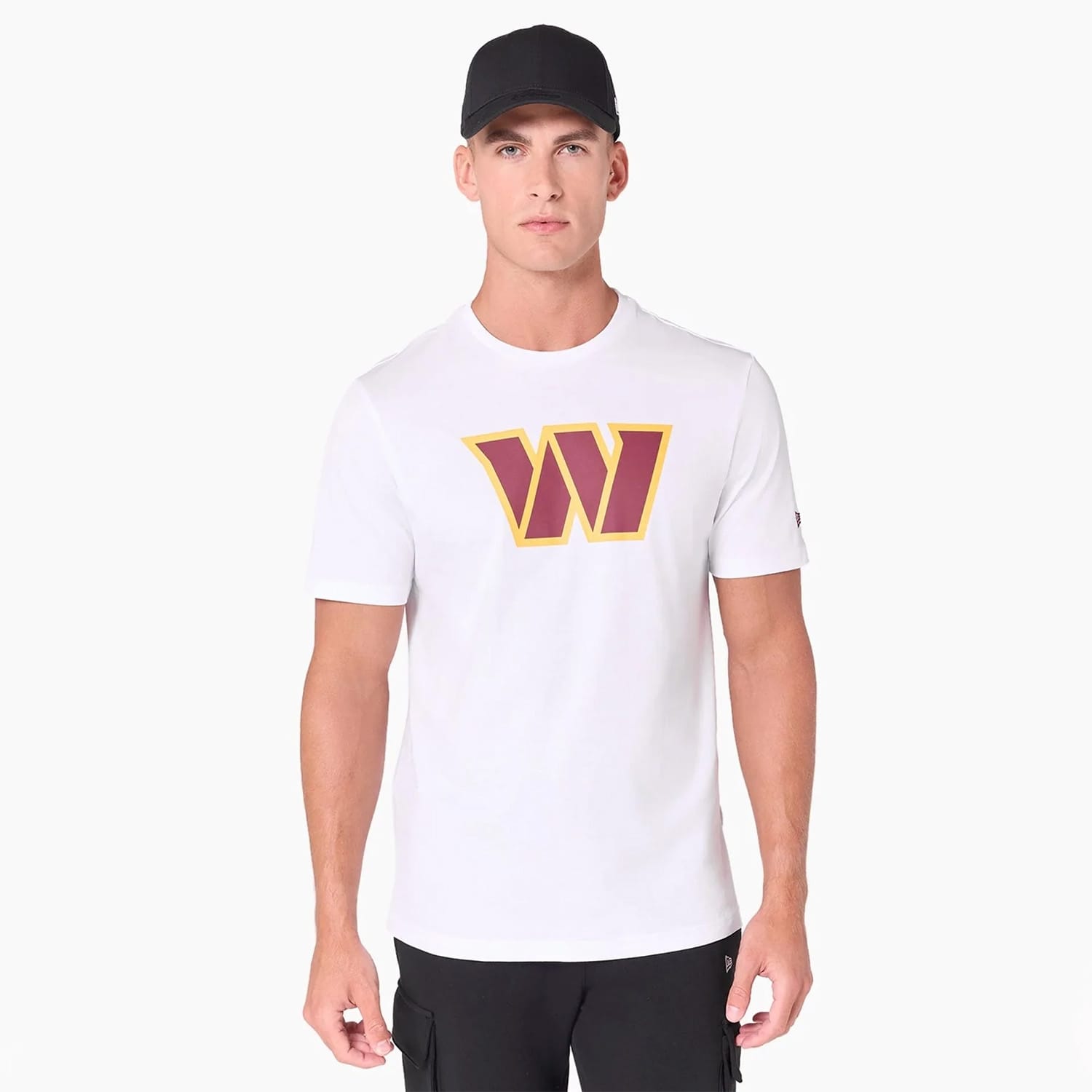 Washington Commanders Team Logo New Era NFL T-Shirt White