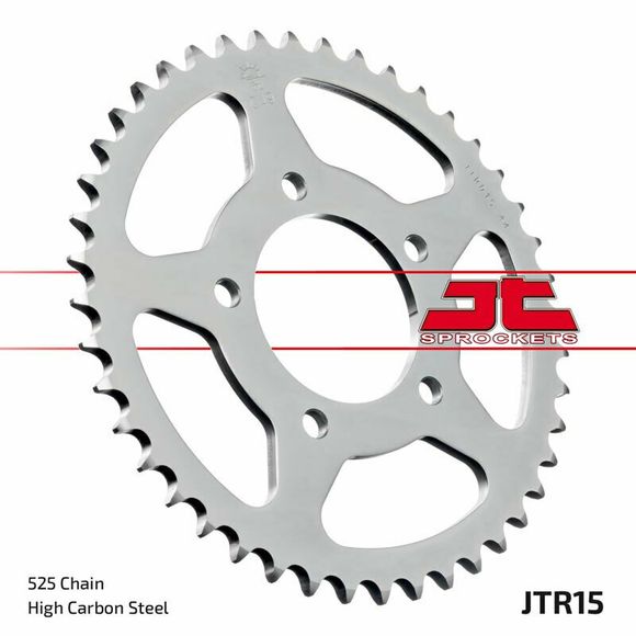 Couronne JT. acier standard 15 - 525 43 dentsRef : JTC01863A / 1074934004
