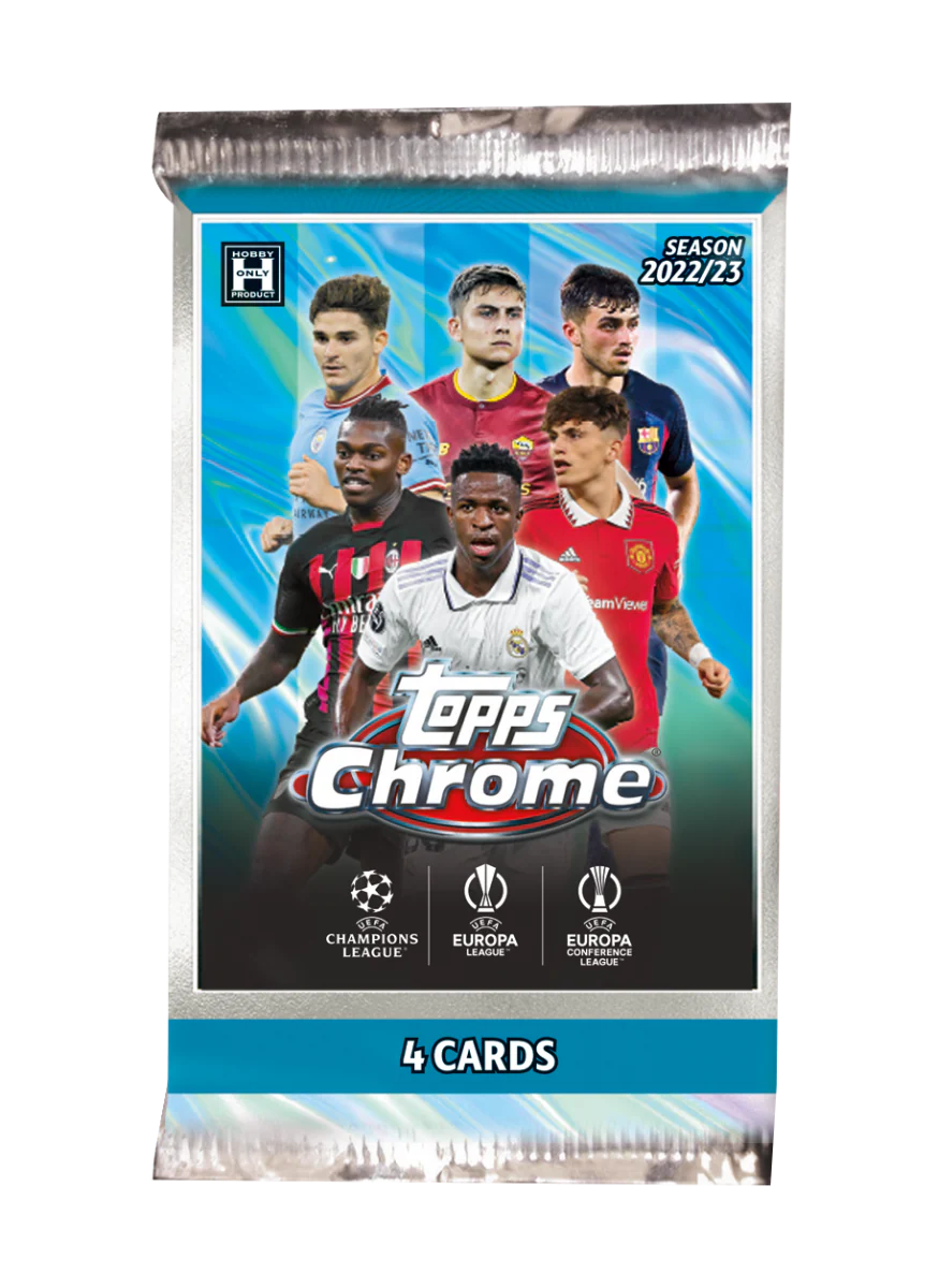 2022-2023 Topps UEFA Club Competitions Chrome Lite Packet - Topps UK