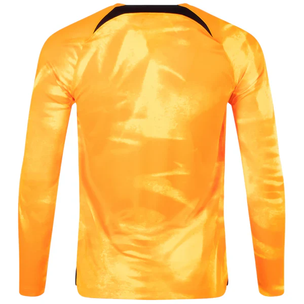 Netherlands Long Sleeve Home Jersey 22/23 (Laser Orange/Black)