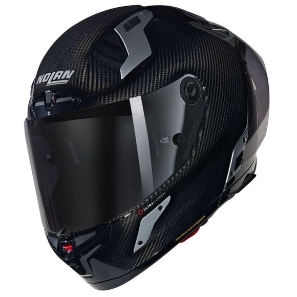 Nolan X-804 RS Full-Face Helmet - ULTRA CARBON - ARGENTO - Carbon / GreyRef: NL1615