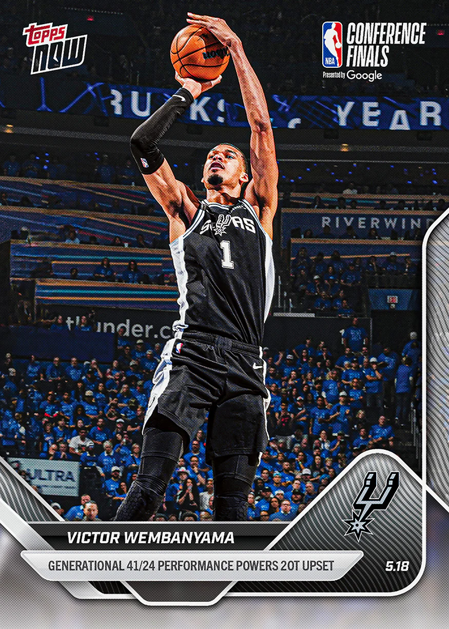 Victor Wembanyama - 2025-26 NBA Topps NOW® - Card 315
