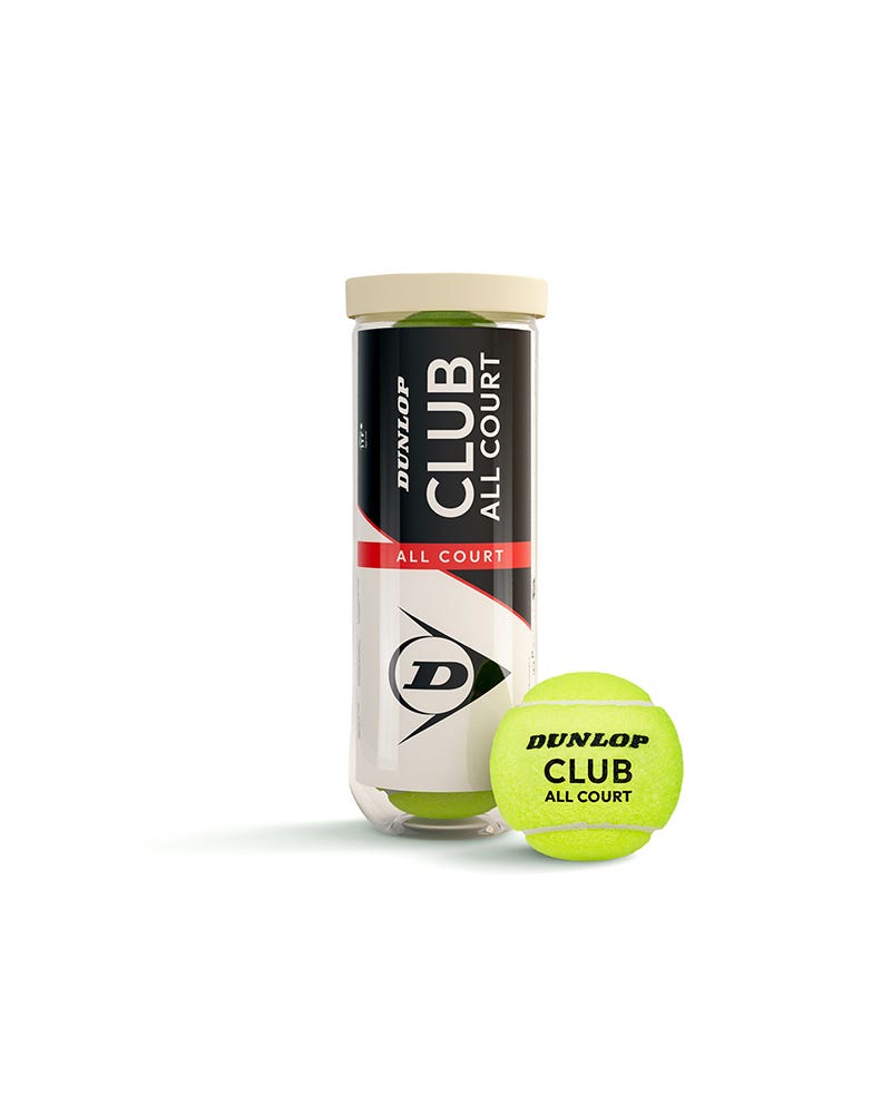 3-BALL CAN DUNLOP CLUB ALL COURT