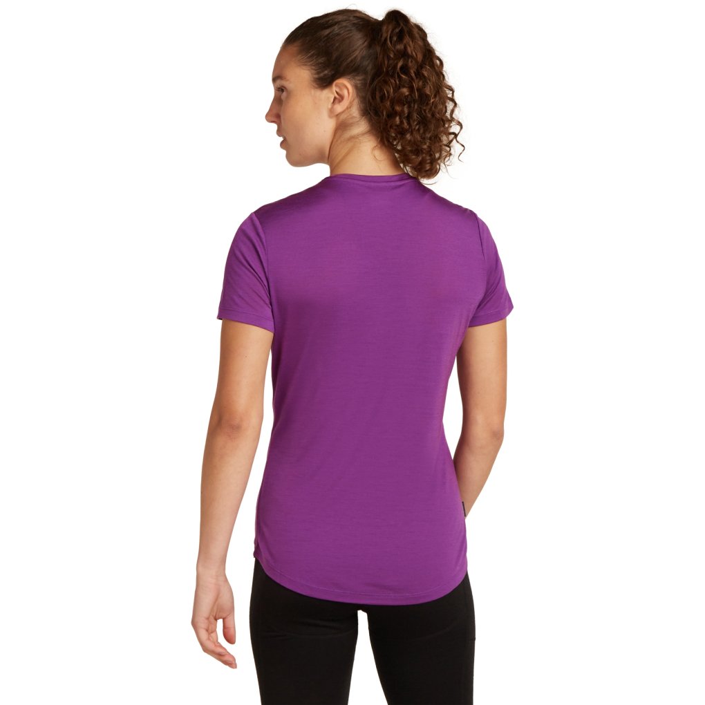 Icebreaker Merino 125 Cool-Lite™ Sphere III Short Sleeve Tee Women - Passion