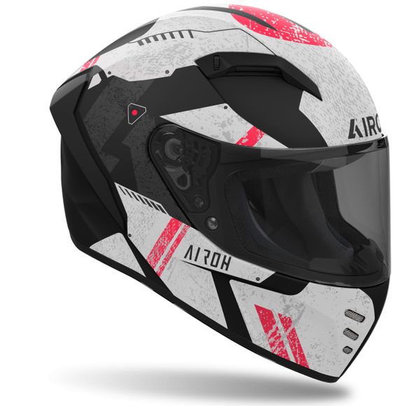 Casque intégral Airoh CONNOR - OMEGA - Noir / BlancRef : AR1333