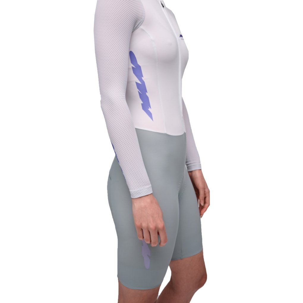 MAAP Eclipse Pro Long Sleeve Race Suit Women - frost
