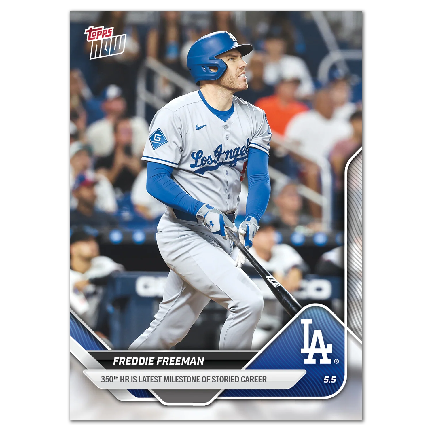 Freddie Freeman - 2025 MLB Topps NOW® - Card 144