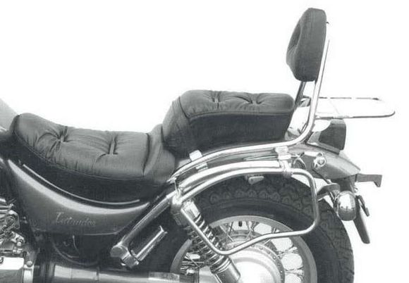 Hepco & Becker Tubular saddlebag spreaders for leather saddlebags - chromeRef: Hbe05538A / 625367 00 02
