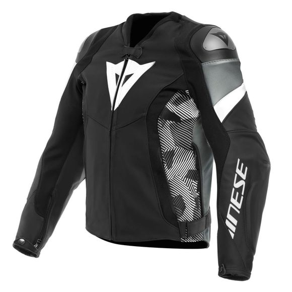 Dainese Avro 5 - Black / White Motorbike JacketRef: DN2090