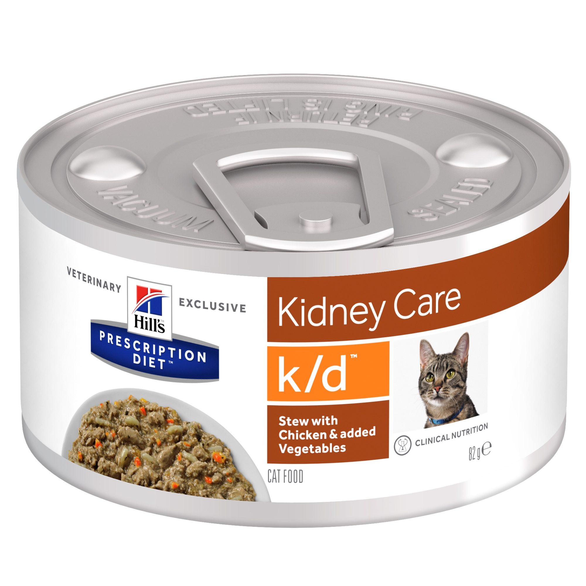 Hill's k/d Kidney Care Stew - Feline - Chicken & vegetables - 24 x 82 g