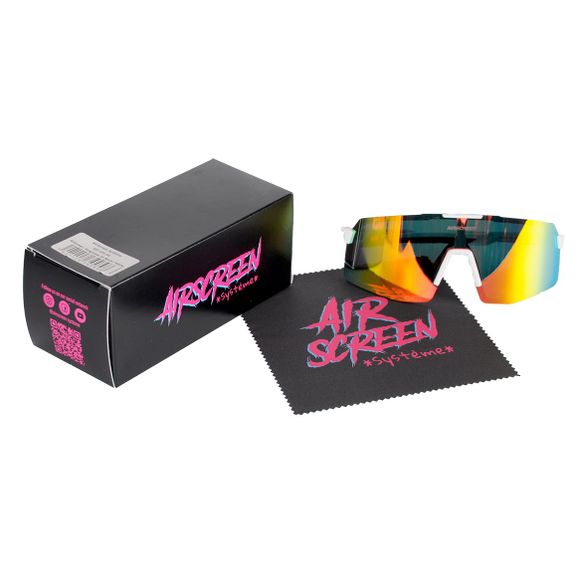 Airscreen ACTIVITY Sunglasses - White / RedRef : ASM0079 / 001-014-11