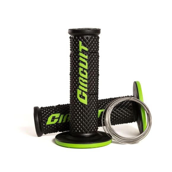 Circuit Equipment V Universal Handlebar Grips - Black / GreenRef: cre0014 / ma018-217