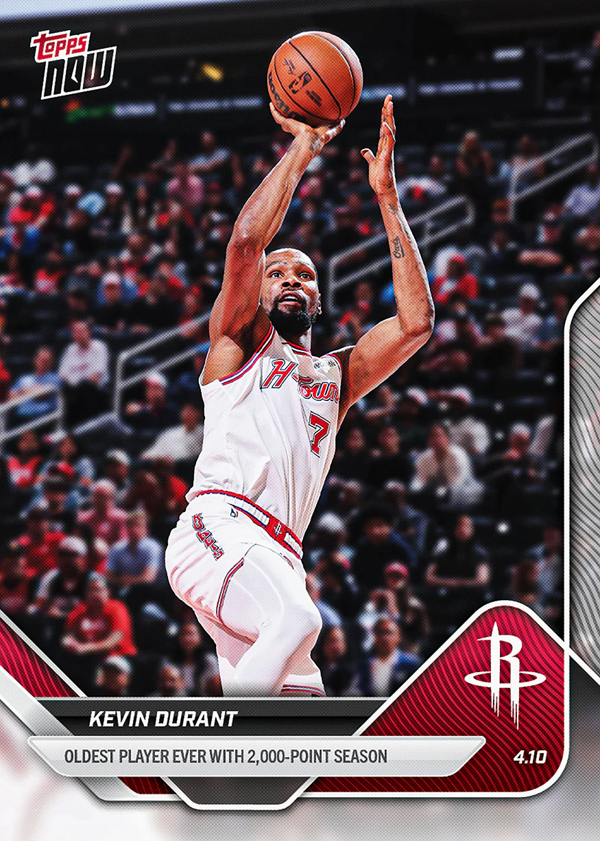 Kevin Durant - 2025-26 NBA Topps NOW® - Card 250 - PR: 759
