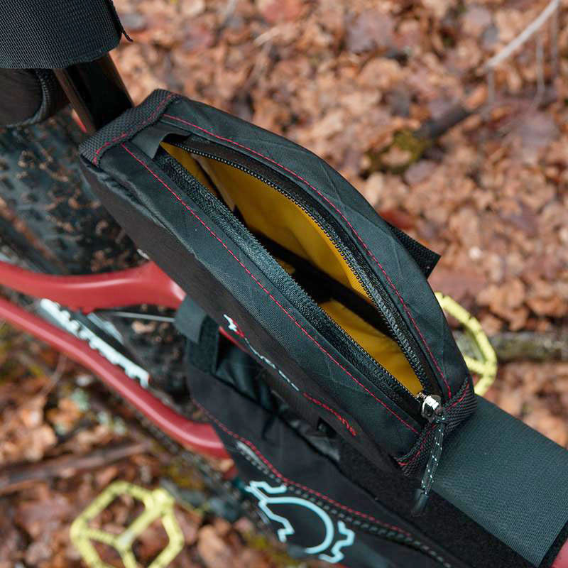Revelate Designs Jerrycan EcoPac Top Tube Bag - Regular 600ml - Black