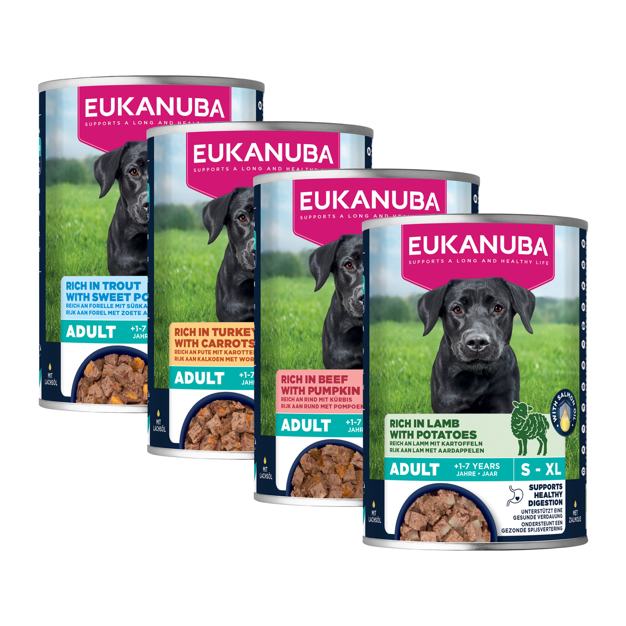 Eukanuba Dog Adult - Wet Food - Lamb & potato - 6 x 400g