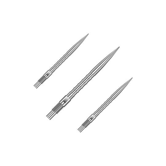 Harrows Quick Point Heavy Metal Dart Tips - Silver