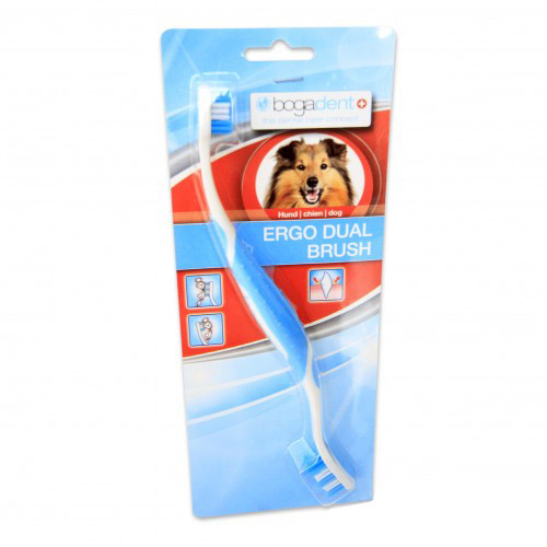 Bogadent Ergo Dual Brush for Dogs