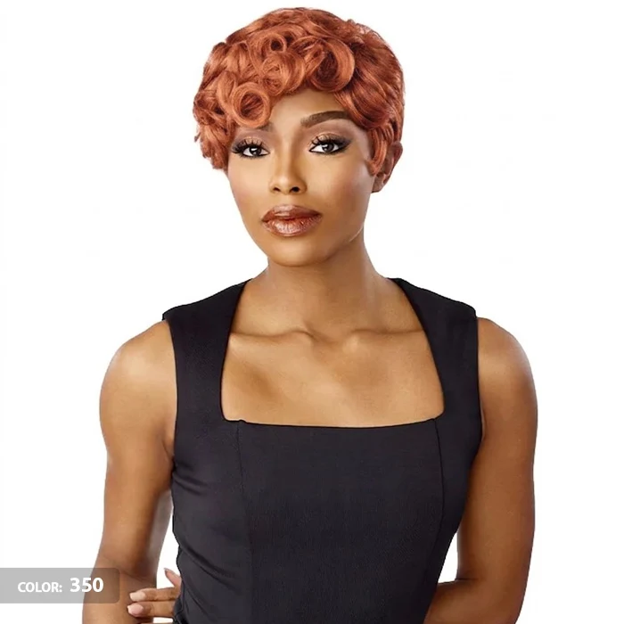 Sensationnel Empire Wig Salt & Pepper 100% Human Hair Full Wig - FLORA