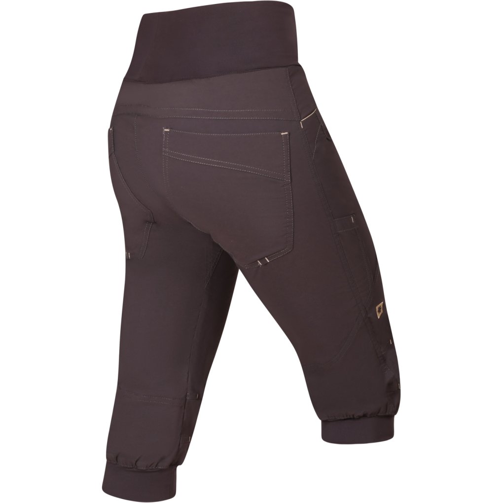 Ocún Noya Shorts Climbing Pants Women - anthracite obsidian