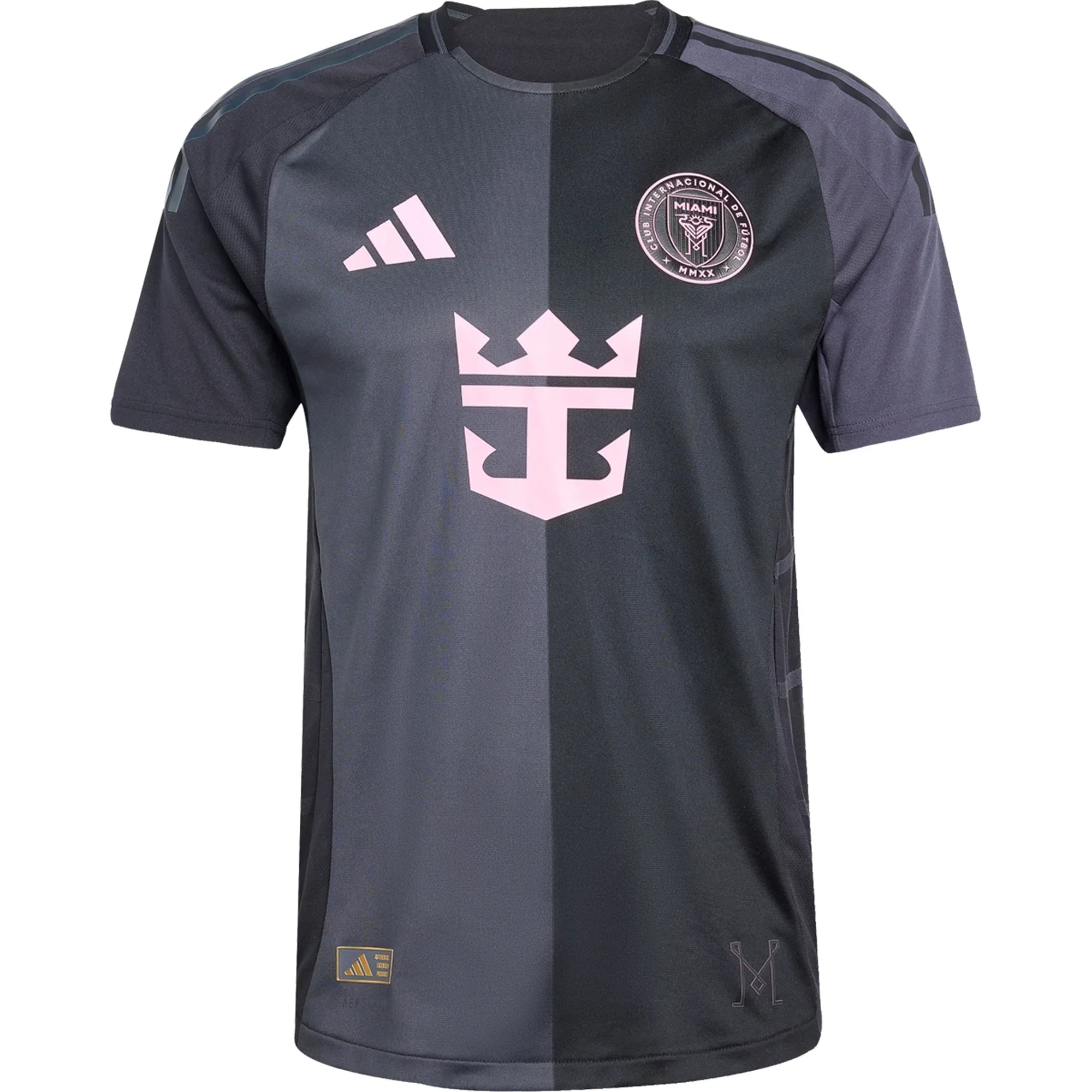 Inter Miami Authentic Away Jersey 25/26 (Black/Pink)