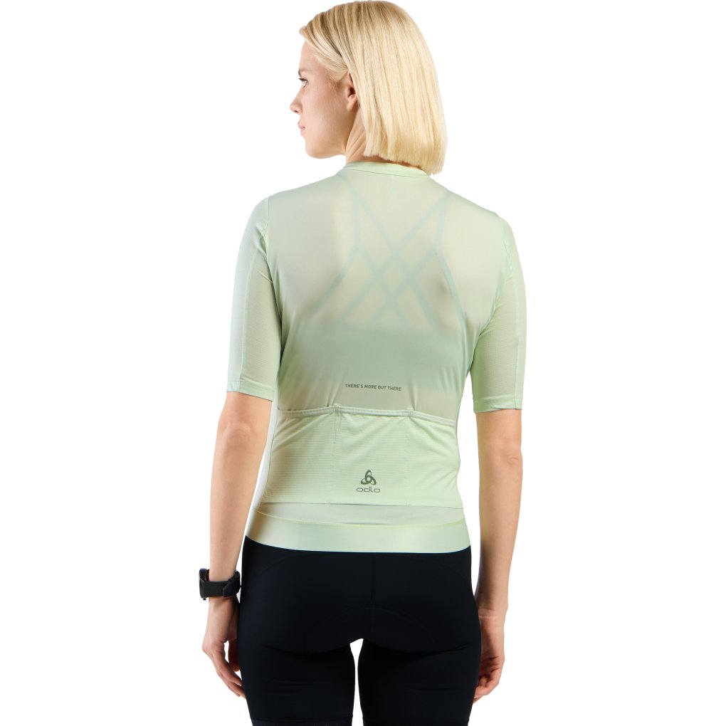 Odlo Explorer Pro Chill-Tec Full-Zip Jersey Women - ambrosia