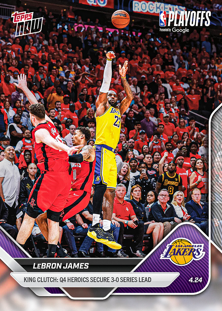 LeBron James - 2025-26 NBA Topps NOW® - Card 275