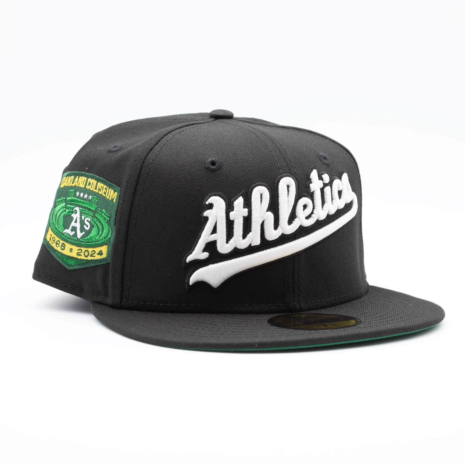 Athletics Oakland Coliseum 59FIFTY Fitted MLB Cap Black