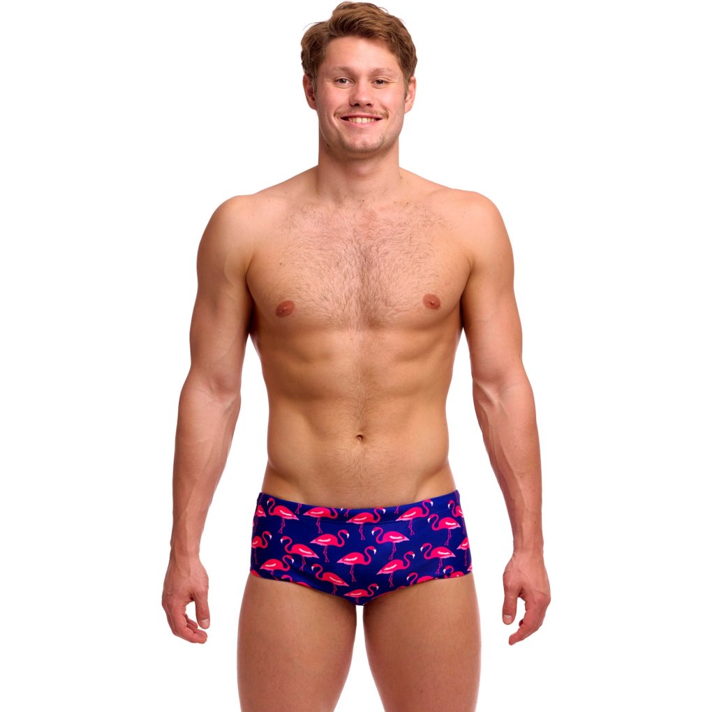 Funky Trunks Sidewinder Eco Swim Trunks Men - Flocked Up