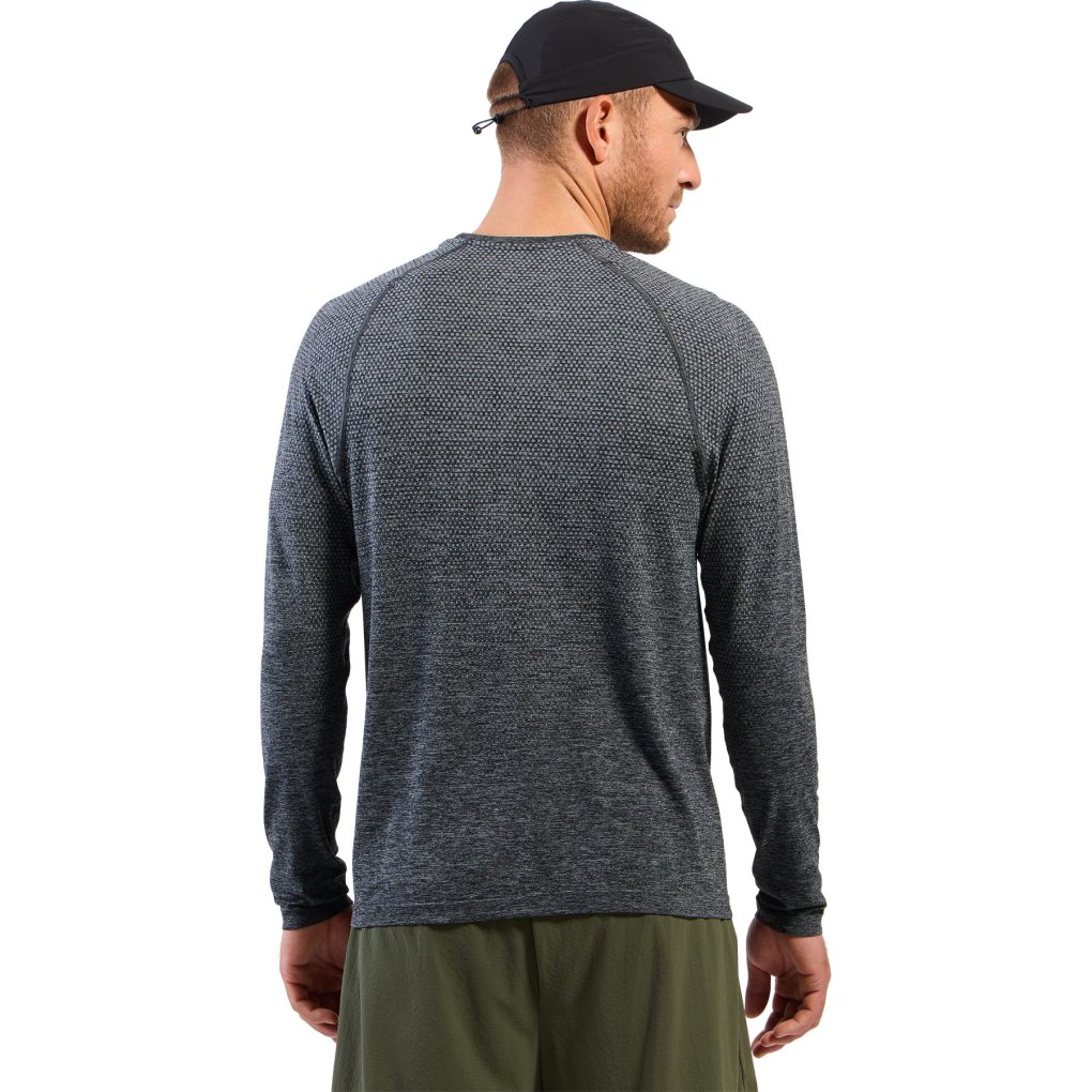 Odlo Essentials Seamless Long Sleeve Running Shirt 2.0 Men - grey melange