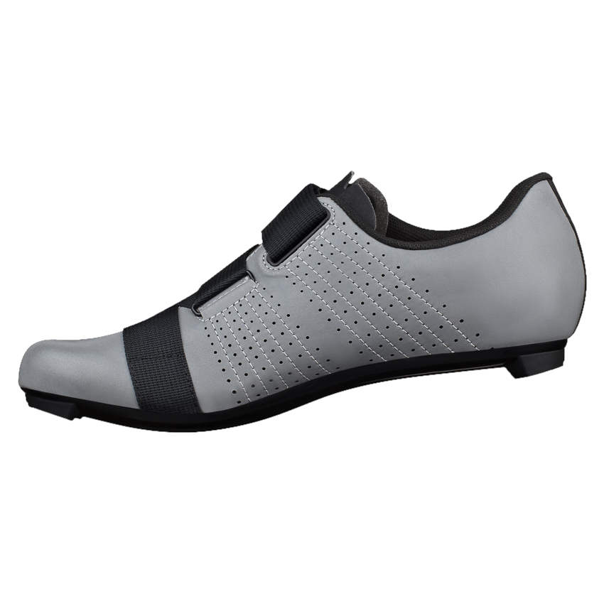 Fizik Tempo Powerstrap R5 Road Shoes Unisex - Reflective grey/black