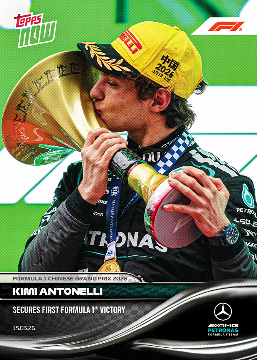 Kimi Antonelli - 2026 Formula 1® Topps NOW® - Card 18