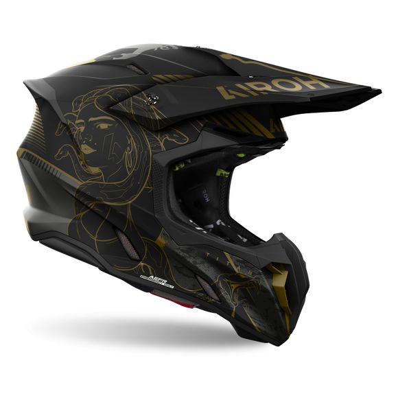 Airoh TWIST 3 cross helmet - TITAN 2026 - Black / YellowRef: AR1360