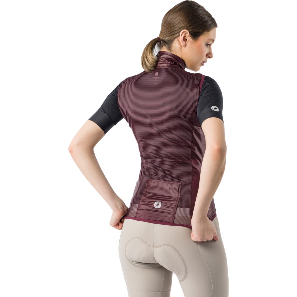 Castelli Aria 2 Vest Women - deep bordeaux 625