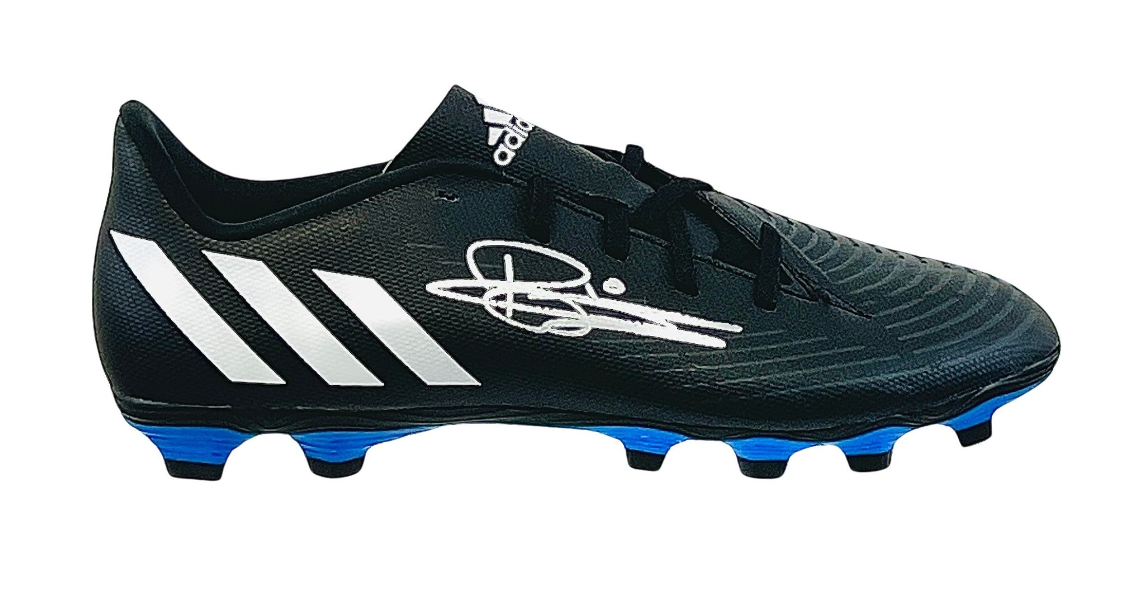 Clarence Seedorf Autographed Black and Blue Adidas Predator Cleat