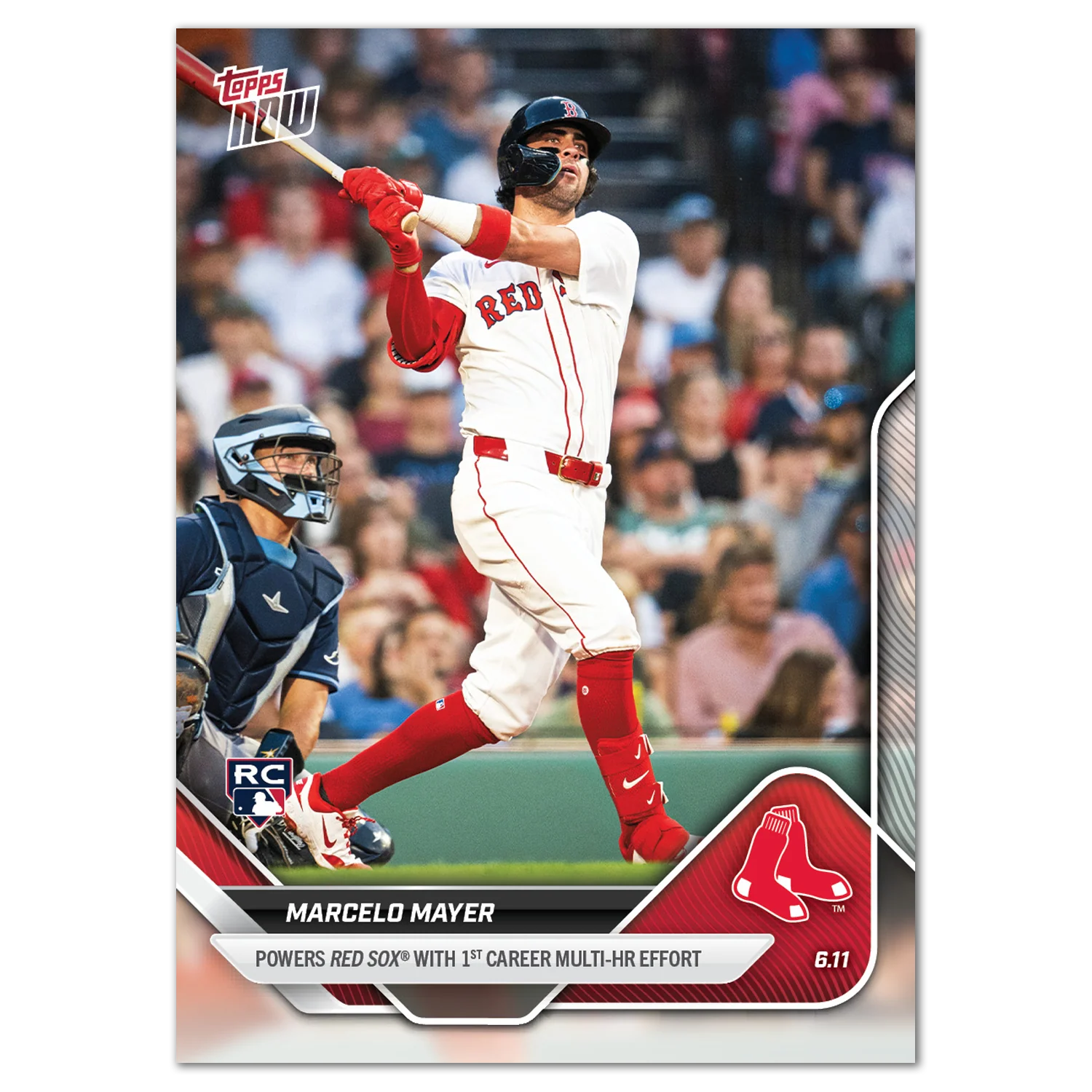 Marcelo Mayer - 2025 MLB Topps NOW® - Card 289