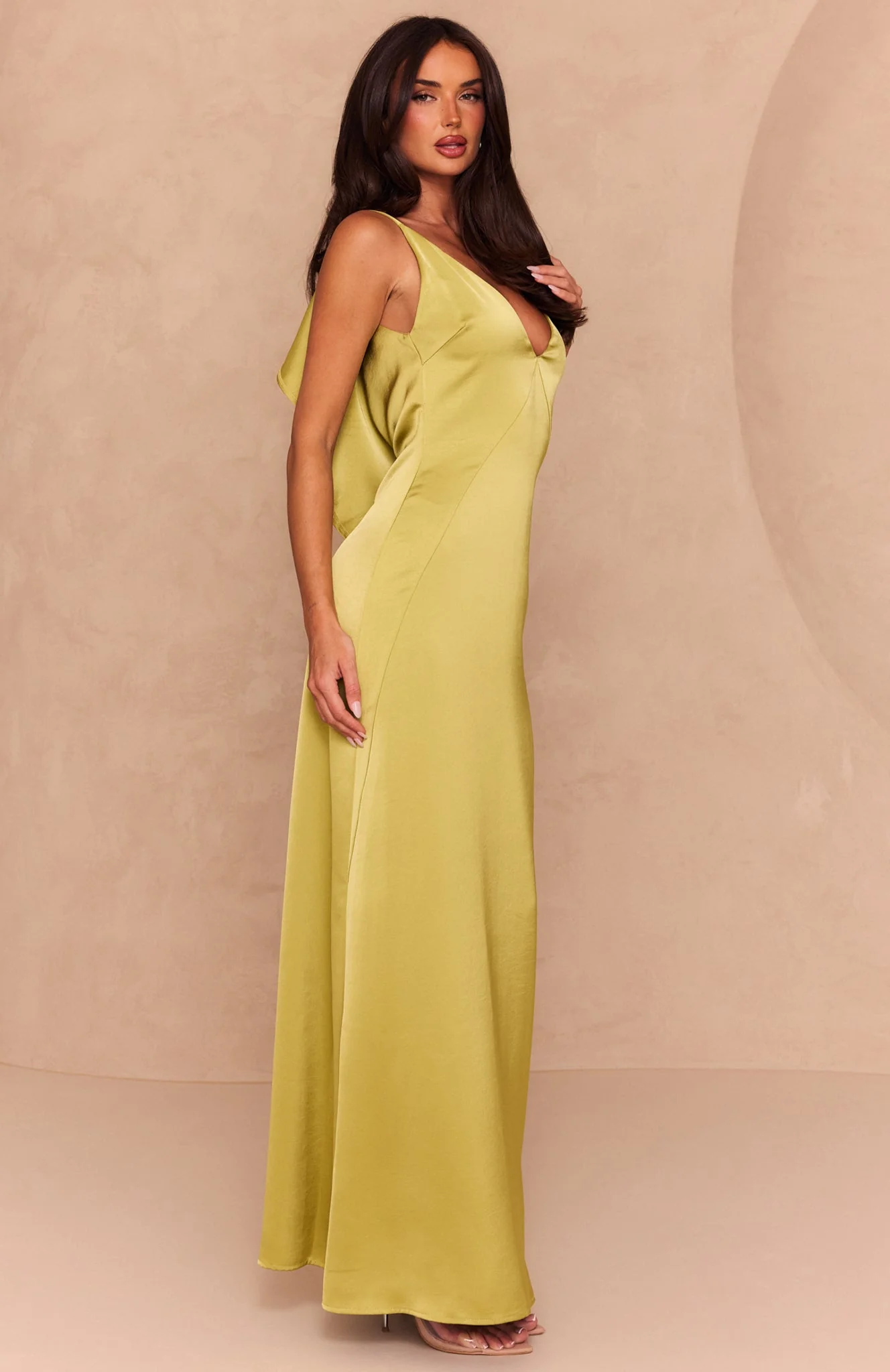 Love Attire Maxi Dress Chartreuse