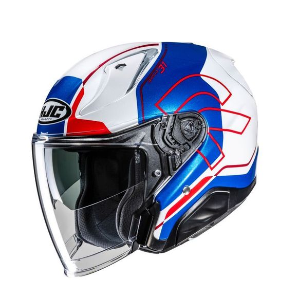 HJC RPHA31 jet helmet - DEREEN - White / RedRef: HJ1405