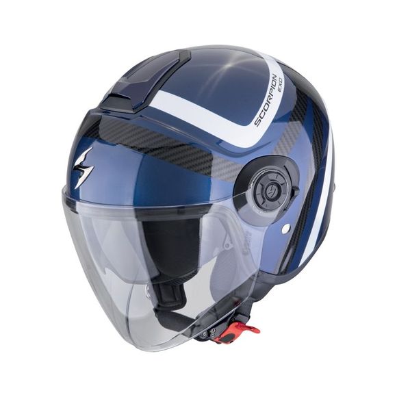 Casque jet Scorpion Exo EXO-CITY II - RIVA - Bleu / NoirRef : SC1166