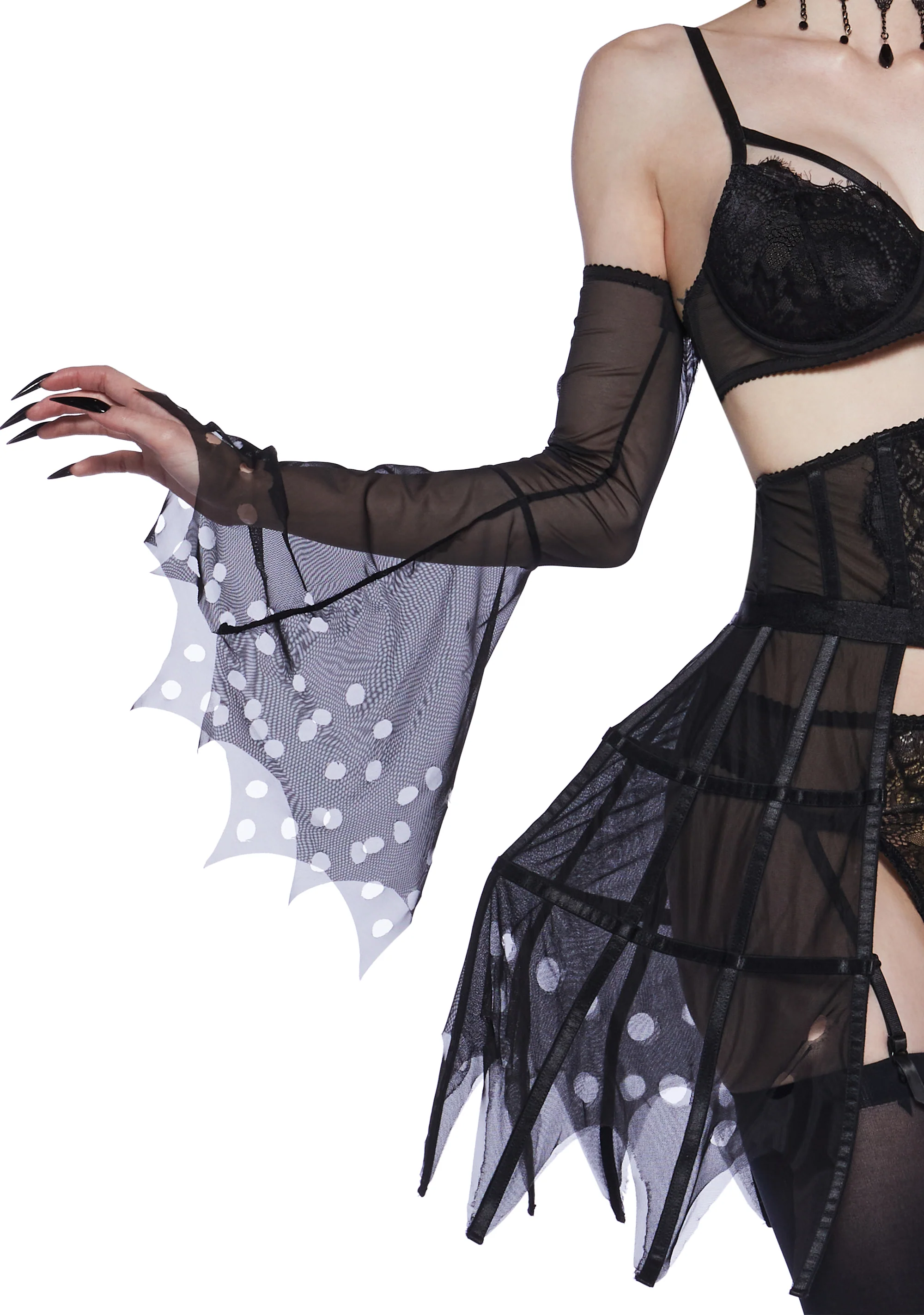 Dark Fairy Lingerie Set