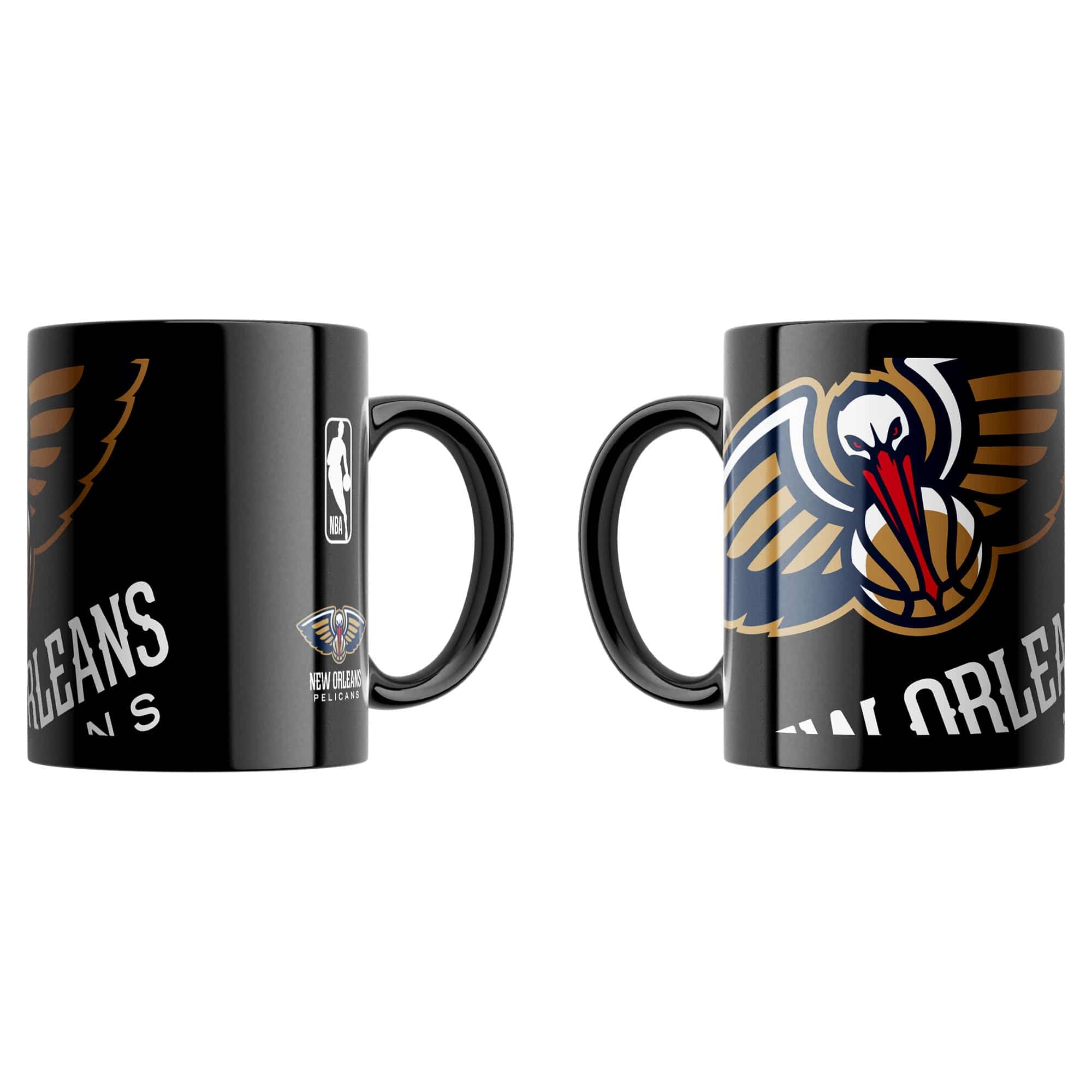 New Orleans Pelicans Oversized Logo NBA Mug (330 ml)