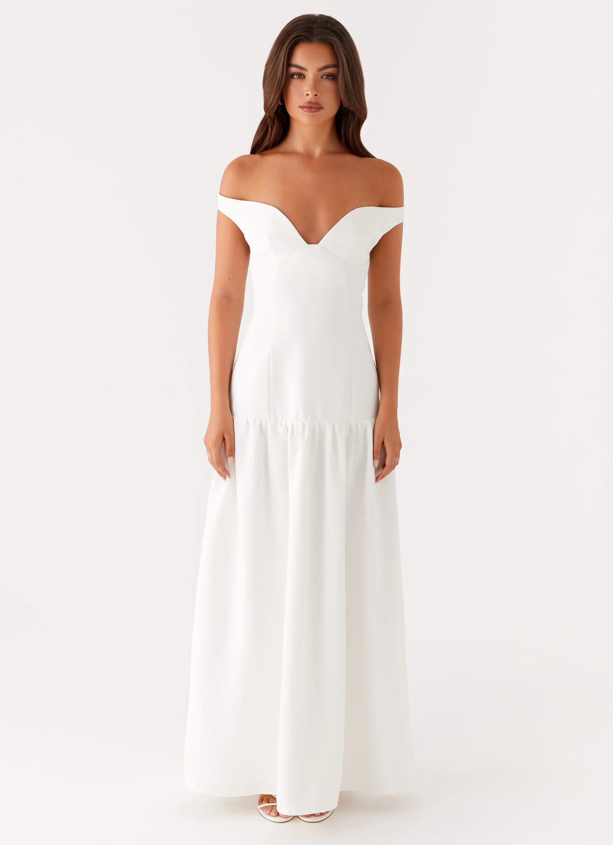 Basel Maxi Dress - White