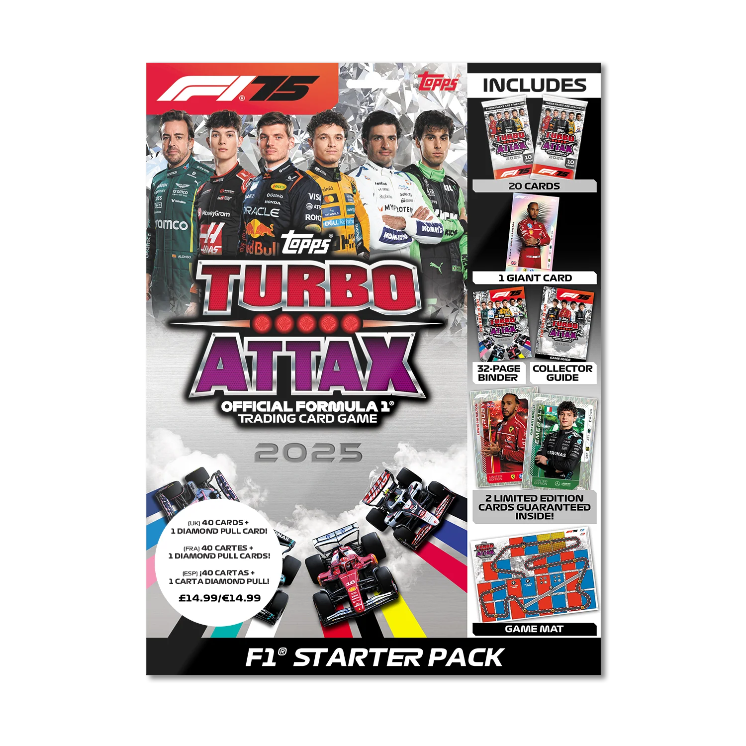 Topps Turbo Attax Formula 1® 2025 - Starter Pack (online exclusive)